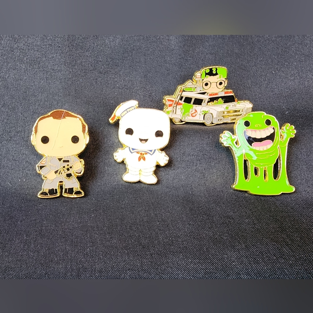 Ghost Buster Funko Pop Pins